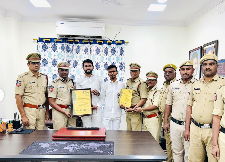 Police Office Certification Handover